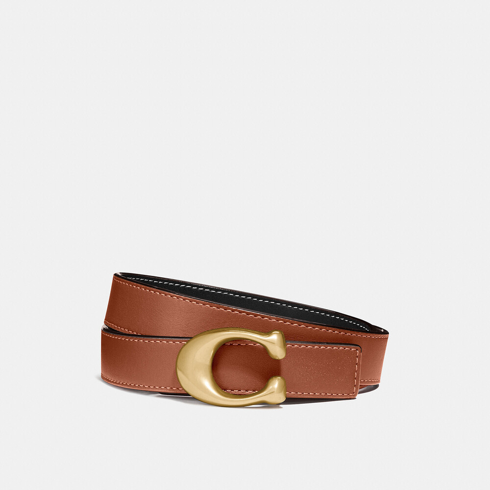 Coach Outlet C Hardware Reversible Belt, 25MM
